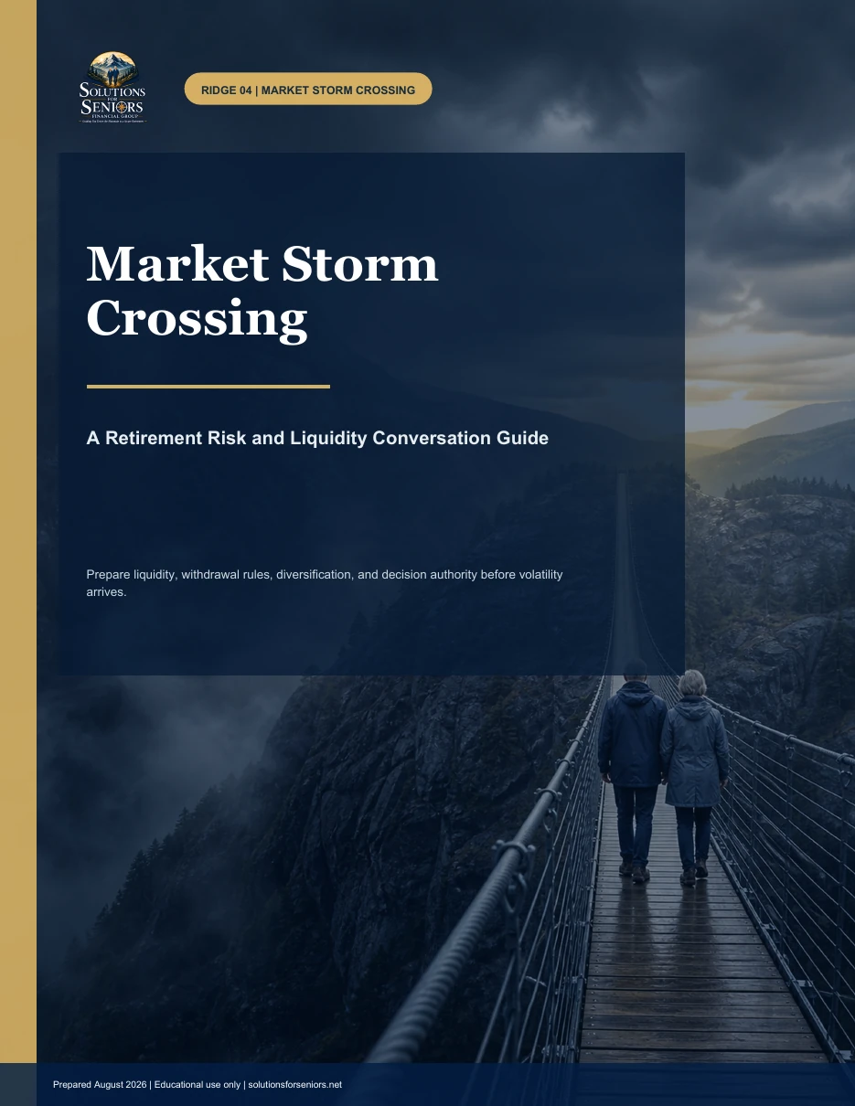 Cover of Market Storm Crossing: Risk and Liquidity Conversation Guide