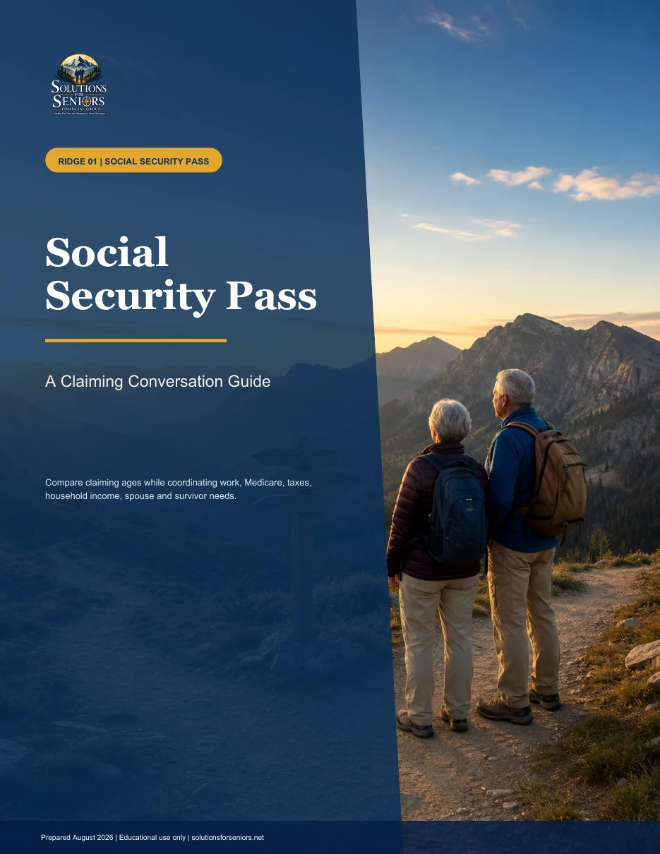 Cover of Social Security Pass: A Claiming Conversation Guide