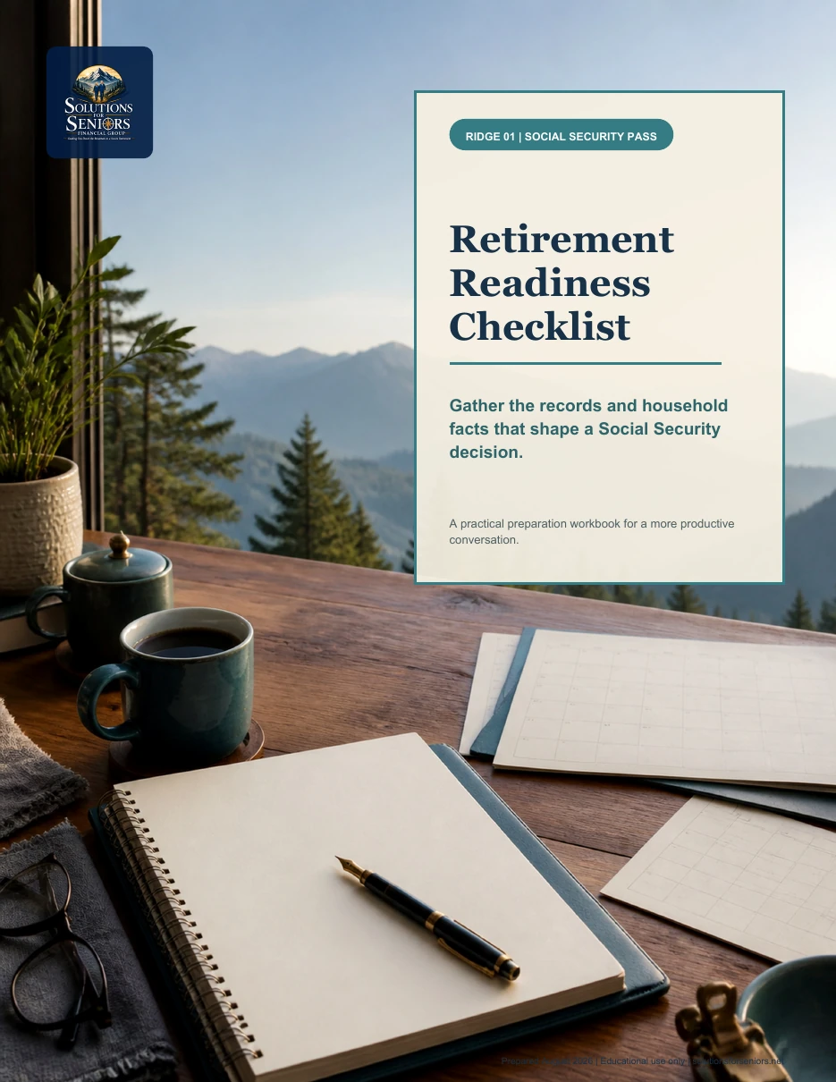 Cover of Social Security Pass: Retirement Readiness Checklist